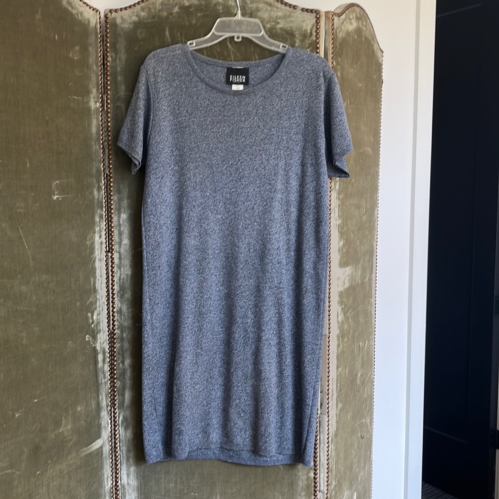Short sleeve sweatshirt dress